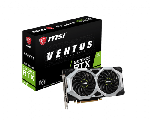 MSI GEFORCE RTX 2060 6144192 DDR6 RTX 2060 VENTUS 6G OC KARTA GRAFICZNA.png
