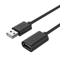 UNITEK Y-C428GBK PRZEDŁUŻACZ USB2.0 AM/AF 1M