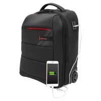 BESTLIFE BUSINESS C PLUS BLACK PLECAK-KÓŁKA 15,6" BT-3335BK