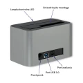 QOLTEC STACJA DOKUJĄCA HDD 2,5"/3,5" USB3.0 50315