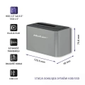 QOLTEC STACJA DOKUJĄCA HDD 2,5"/3,5" USB3.0 50315