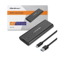 QOLTEC OBUDOWA DYSKU M.2 NVME USB C