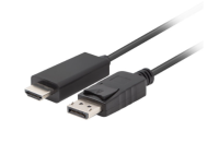 LANBERG DISPLAYPORT/HDMI 1.8M KABEL CZARNY