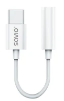 Savio Adapter USB-C Mini Jack 3,5mm Xiaomi,Huawei
