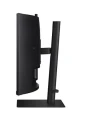 Samsung Monitor 34 cale ViewFinity S65VC VA 3440x1440 UWQHD 21:9 1xHDMI 1xDP 1xUSB-C (90W) 2xUSB 3.0 LAN (RJ45) 5ms HAS Webcam głośniki zakrzywiony 3Y