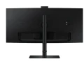 Samsung Monitor 34 cale ViewFinity S65VC VA 3440x1440 UWQHD 21:9 1xHDMI 1xDP 1xUSB-C (90W) 2xUSB 3.0 LAN (RJ45) 5ms HAS Webcam głośniki zakrzywiony 3Y