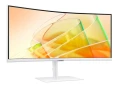 Samsung Monitor 34 cale ViewFinity S6 VA 3440x1440 UWQHD 21:9 1xHDMI 1xDP 2xTB 4.0(90W/15W) 3xUSB 3.0 LAN(RJ45) 5ms 100Hz HAS+PIV zakrzyw. gł. biały 3