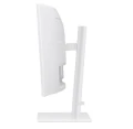 Samsung Monitor 34 cale ViewFinity S6 VA 3440x1440 UWQHD 21:9 1xHDMI 1xDP 2xTB 4.0(90W/15W) 3xUSB 3.0 LAN(RJ45) 5ms 100Hz HAS+PIV zakrzyw. gł. biały 3