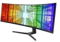 Samsung Monitor 49 cali ViewFinity S9 VA 5120x1440 DQHD 32:9 2xHDMI 1xUSB-C (90W) 1xDP 3xUSB 3.0 LAN (RJ45) 4ms HAS głośniki zakrzywiony 3Yon-site