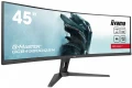 IIYAMA Monitor 45 cali G-Master GCB4580DQSN-B1, VA,DQHD,165HZ,USB-C-DOCK,RJ45,32:9,  1500R,450cd/m2,3000:1,0.8ms,3xUSB,2xHDMI,1xDP,2x3W,PowerDelivery-
