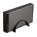 i-tec MYSAFE Advanced 3,5" USB 3.0 Obudowa zewnętrzna na dyski  HDD i SSD SATA I II III czarna aluminiowa