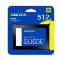 Adata Dysk SSD Ultimate SU650 512GB 2.5 S3 3D TLC Retail