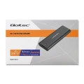 Qoltec Obudowa | kieszeń do dysków M.2 SATA SSD | NGFF | USB typ C