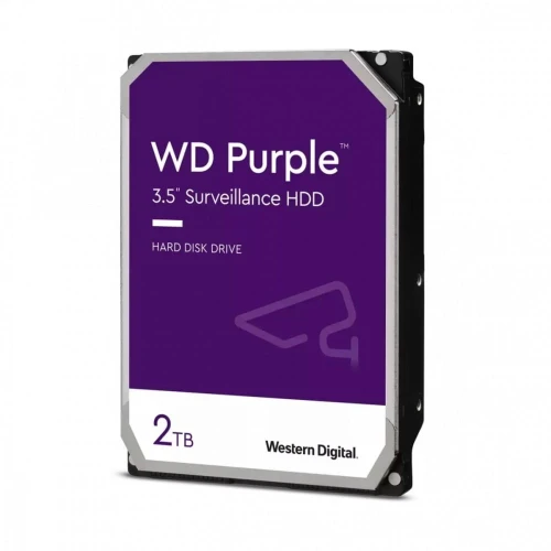 Western Digital Dysk twardy WD Purple 2TB 3,5 256 MB 5400RPM WD23PURZ