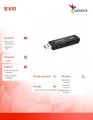 Adata Dysk SSD zewnętrzny SC610 500G USB3.2A Gen2 czarny