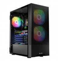 Logic Concept Obudowa komputerowa Arya ARGB USB 3.0 Midi Tower Czarny