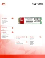 Silicon Power Dysk SSD A55 1TB M.2 560/530 MB/s