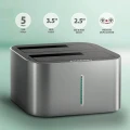 AXAGON ADSA-DC Stacja dokująca USB 3.2 Gen 1 - 2x SATA 6G 2.5"/3.5" SSD/HDD