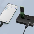 Qoltec Stacja dokująca dysków SSD M.2 | NVMe | SATA | USB-C | DUAL 2 x  2TB