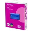 Adata Dysk zewnętrzny SSD SE880 500 GB USB3.2A/C Gen2x2 Niebieski