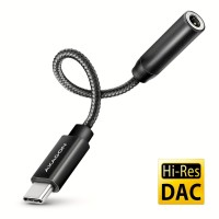AXAGON ADA-HC Zewnętrzna karta dźwiękowa USB-C 32bit DAC 3.5mm (F) złącze, 384kHz