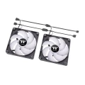 Thermaltake Wentylator - CT120 ARGB 12cm 2Pack Black