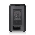 Thermaltake Obudowa - The Tower 300 Tempered Glass x 3, CT140 Fan  x 2 Czarna