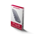 AXAGON HMC-12GM2 Wieloportowy hub USB + M.2 pozycja, 12in1 10Gbps, 3x USB-A, USB-C, HDMI, DP,  RJ-45, SD/mSD, audio, PD