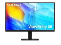 Samsung Monitor 27 cali ViewFinity S80UD IPS 3840x2160 UHD 16:9 1xHDMI 1xDP 1xUSB-C 90W 3xUSB-A 5ms PinP/PbyP 60Hz HAS+PIV płaski 3YOn-Site (LS27D800U