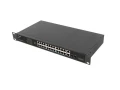 Lanberg Przełącznik Switch 24X 100MB POE+ RSFE-24P-2C-360