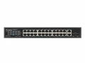 Lanberg Switch 24x1GB POE+ 2xGB 2x rack 19'' gigabit ethernet 250W