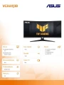 Asus Monitor 34 cale VG34VQ3B WQHD 180Hz DP HDMI TUF 1500R
