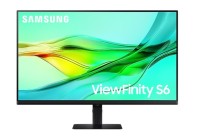 Samsung Monitor 32 cale ViewFinity S60UD IPS 2560x1440 WQHD 16:9 1xHDMI 2xDP 1xUSB-C 90W 3xUSB-A 5ms PinP/PbyP 100Hz HAS+PIV płaski 3YOn-Site (LS32D60