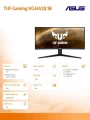 Asus Monitor 34 cale VG34VQL1B UWQHD 21:9 1500R 165Hz 1MS HDMIx2 DPx2 USB3.1x4 Głośnik PBP PIP