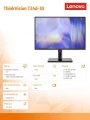 Lenovo Monitor ThinkVision T24d-30 24 cale 63FFMAT1EU