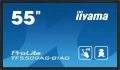 IIYAMA Monitor 55 cali TF5539AS-B1AG,IPS,4K,HDMIx2,DP,RJ45,3xUSB,2x10W,      ANDROID,24/7,IP65