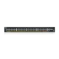 Zyxel Przełącznik zarządzalny XGS2220-54HP-EU0101F L3 600W PoE, 40xPoE+/10xPoE++, 48x1G RJ45 2x10mG RJ45, 4x10G SFP+
