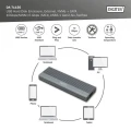 Digitus Obudowa USB 3.1 Typ C na dysk SSD M.2 NVMe 10 Gbps + SATA 6 Gbps aluminiowa, beznarzędziowa