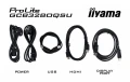 IIYAMA Monitor 32 cale GCB3280QSU-B2,VA,QHD,180Hz,1500R,0.2ms,4xUSB,350cd