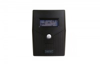 Digitus UPS Line-Ineractive LCD BASIC, 600VA/360W, 1x12V/7Ah, AVR, 2x Schuko CEE 7/3