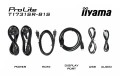 IIYAMA Monitor 17 cali 1731SR-B1S TN,RESISTIVE,HDMI,DP,VGA,IP54,2x1W