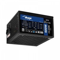 AKYGA Zasilacz AK-C1-600 ATX 600W PRO SERIA  A