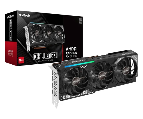 ASRock Karta graficzna Radeon RX 9070 Challenger 16GB
