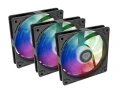 Natec Zestaw 3 wentylatorów Genesis OXAL 120 ARGB czarny