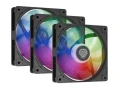 Natec Zestaw 3 wentylatorów Genesis OXAL 120 ARGB czarny