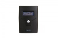 Digitus UPS Line-Ineractive LCD BASIC, 800VA/480W, 1x12V/9A, AVR, 2x Schuko CEE 7/3