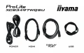 IIYAMA Monitor 34 cali XCB3494WQSU-B1 VA,UWQHD,1500R,2xHDMI,DP,2xUSB,2xUSB-C