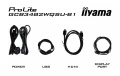 IIYAMA Monitor 34 cale G-Master GCB3482WQSU-B1,VA,UWQHD,120HZ,1500R, HDR400, 21:9, 500cd,2x5W, USB-c