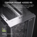 Corsair Obudowa FRAME 4000D RS White Mid Tower ATX