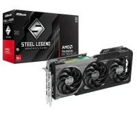 ASRock Karta graficzna Radeon RX 9070 XT STEEL LEGEND DARK 16GB GDDR6 256bit 3DP/HDMI